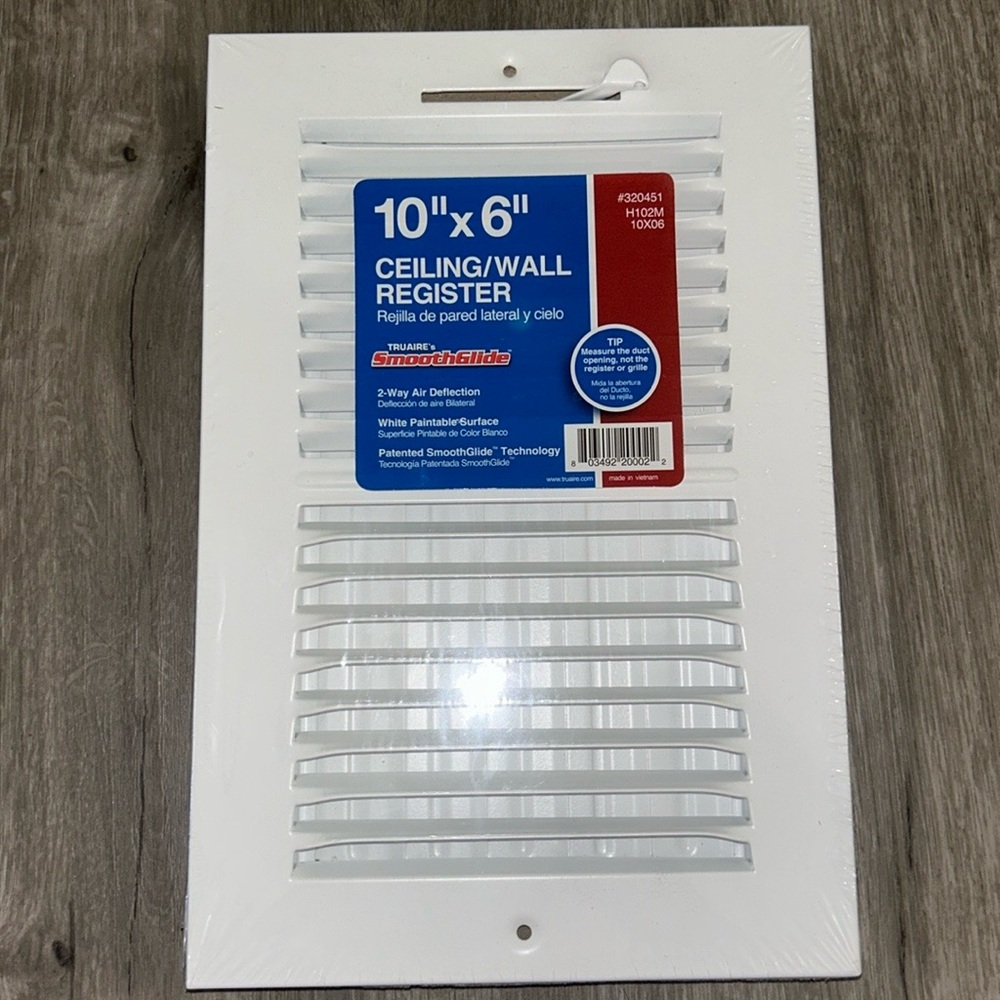 10*6 Ceiling Wall resister